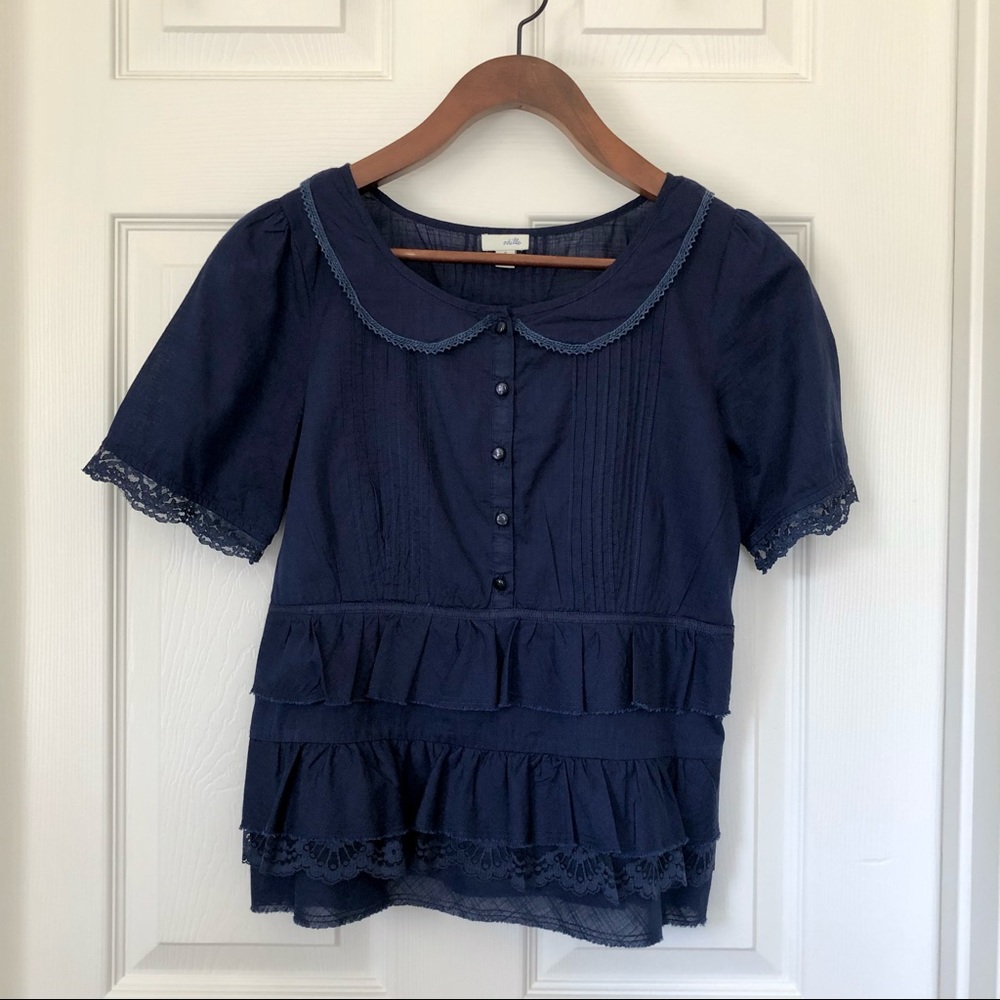 Anthropologie Tiered Top
